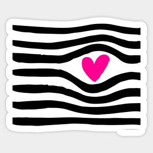 Love hearts Sticker